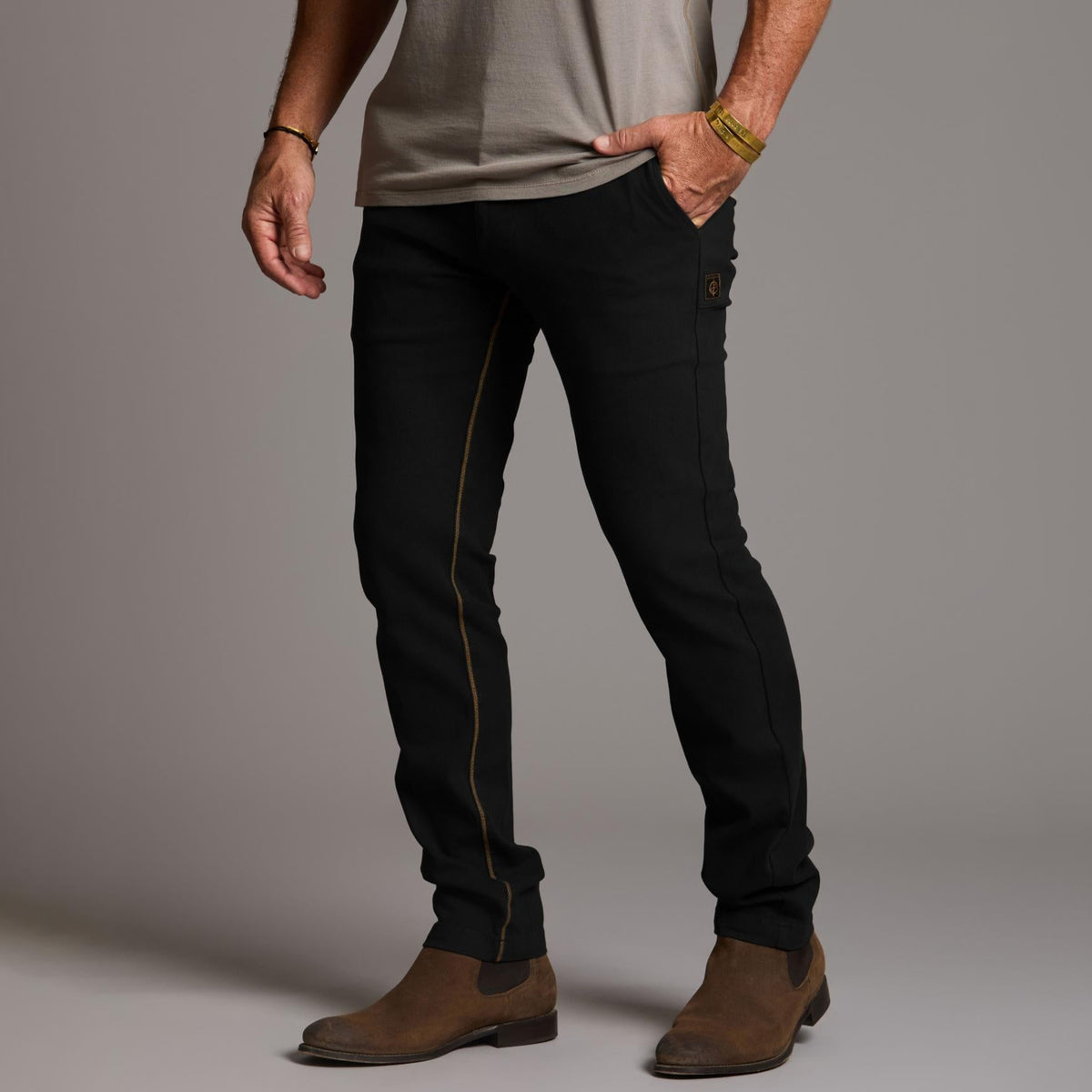 THE ELEMENTAL SLIM PANT / BLACK