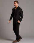 TREE SILK PANT / BLACK ONYX
