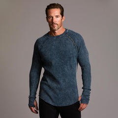 Waffle Raglan | Softest & Most Comfortable Luxury Designer Shirt