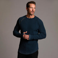 Waffle Raglan | Softest & Most Comfortable Luxury Designer Shirt