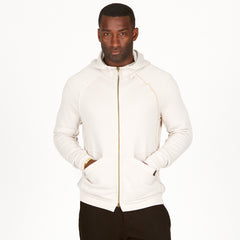 パーカー・フーディ Golden  Journey Line Cotton Hoodie Made By Johnny MBJ WSK954 Womens Active Fleece Zip Up Hoodie