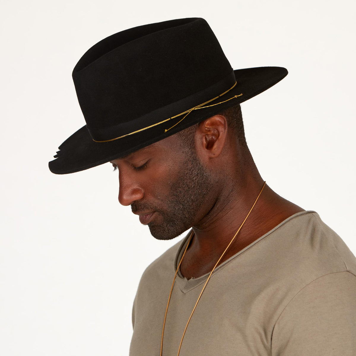 Male modeling OGT Bespoke Hat 
