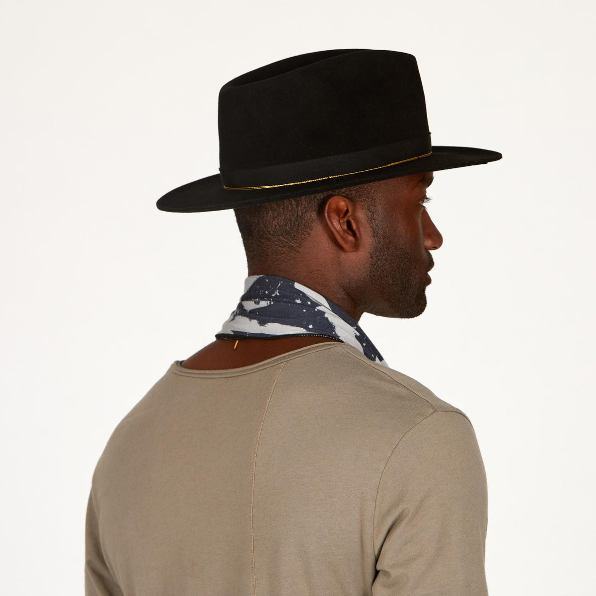 Male modeling OGT Bespoke Hat 