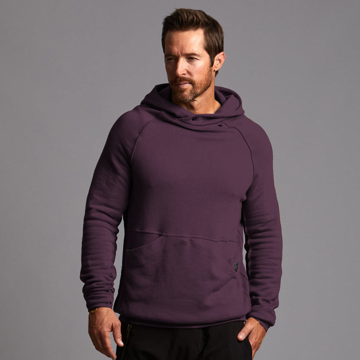 PULLOVER PLUSH HOODIE / SHROOM