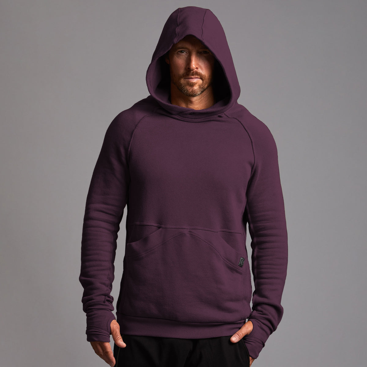 PULLOVER PLUSH HOODIE / SHROOM
