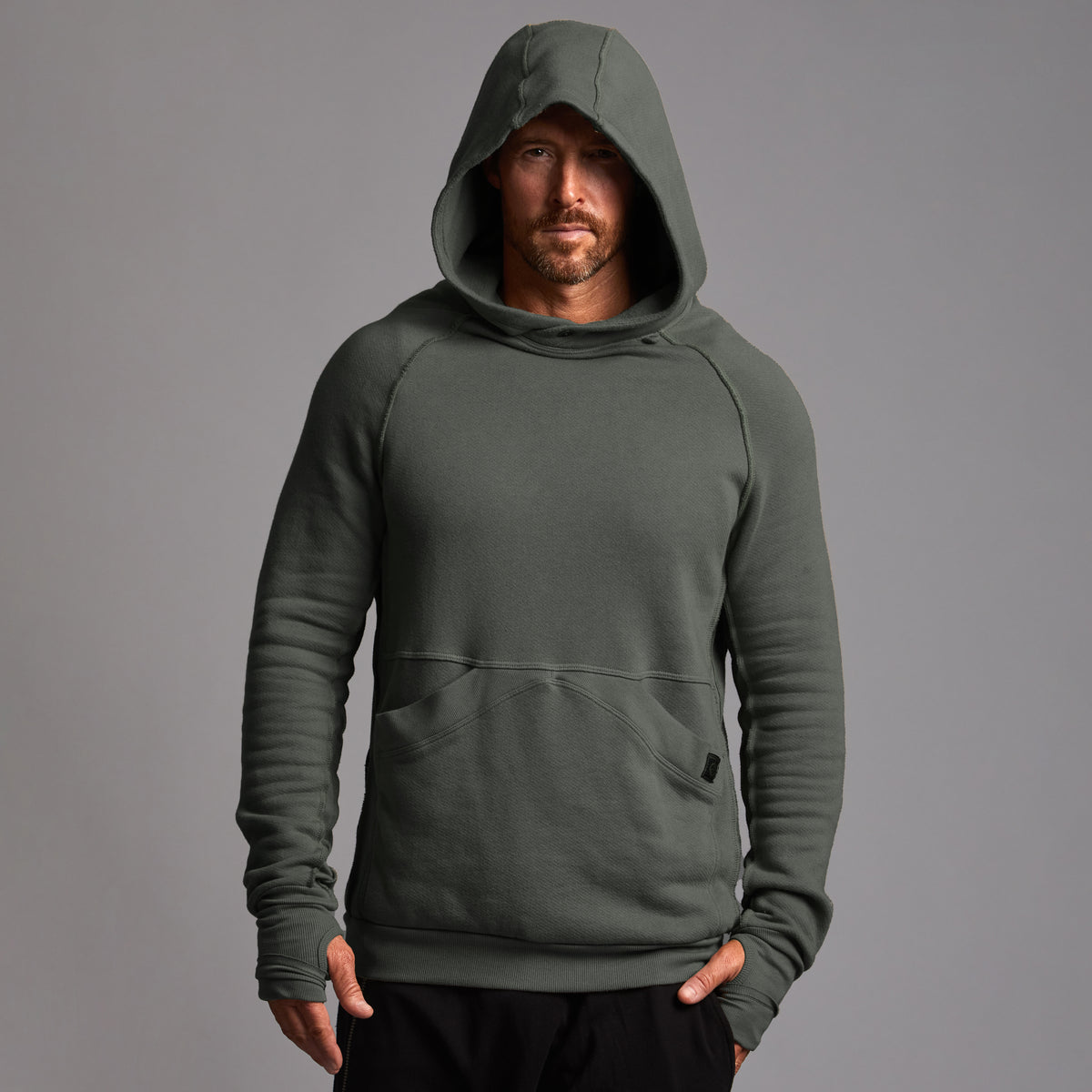 PULLOVER PLUSH HOODIE / URBAN FOREST