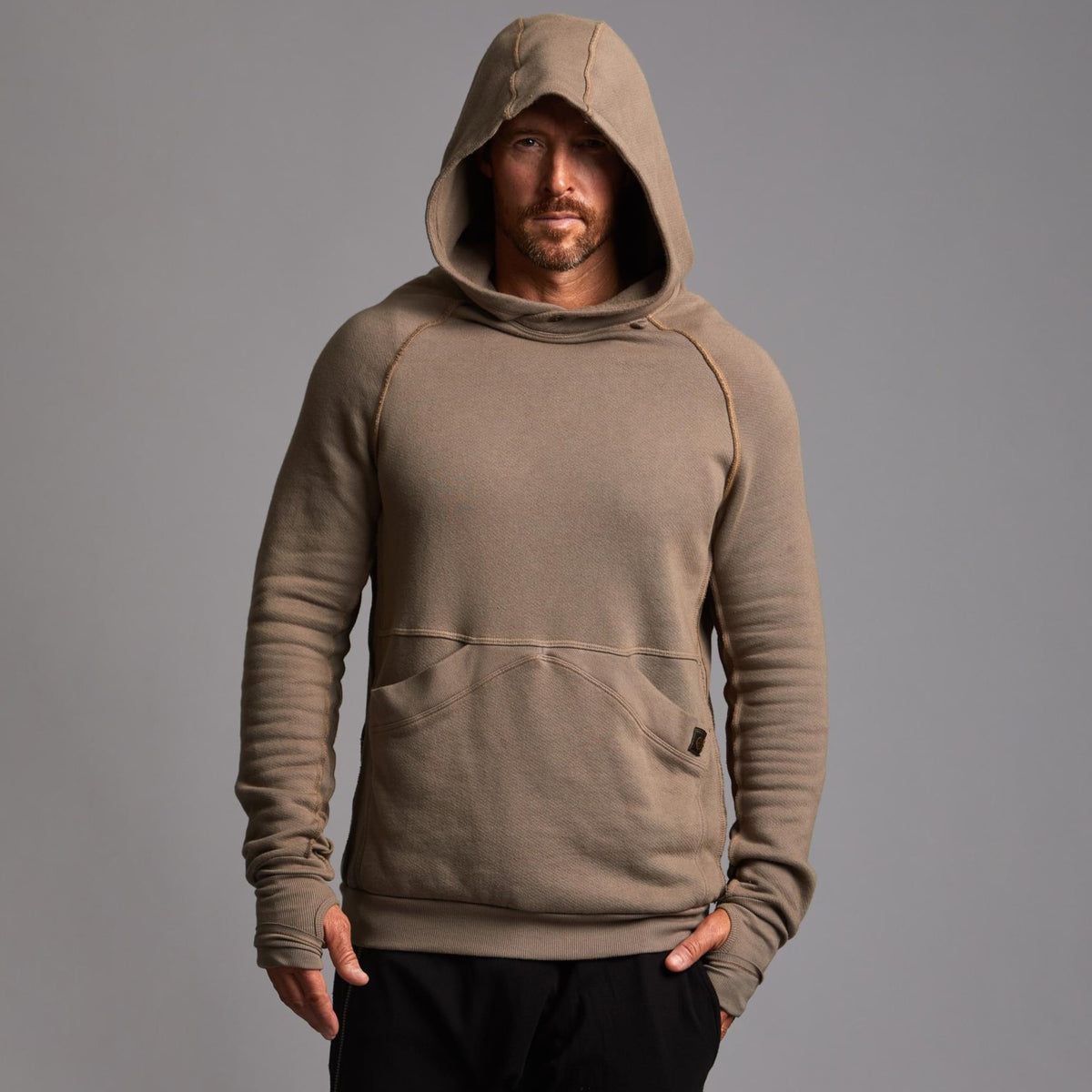 PULLOVER PLUSH HOODIE / SHROOM