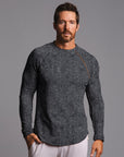 LONG SLEEVE RAGLAN / DEEP GREY MINERAL
