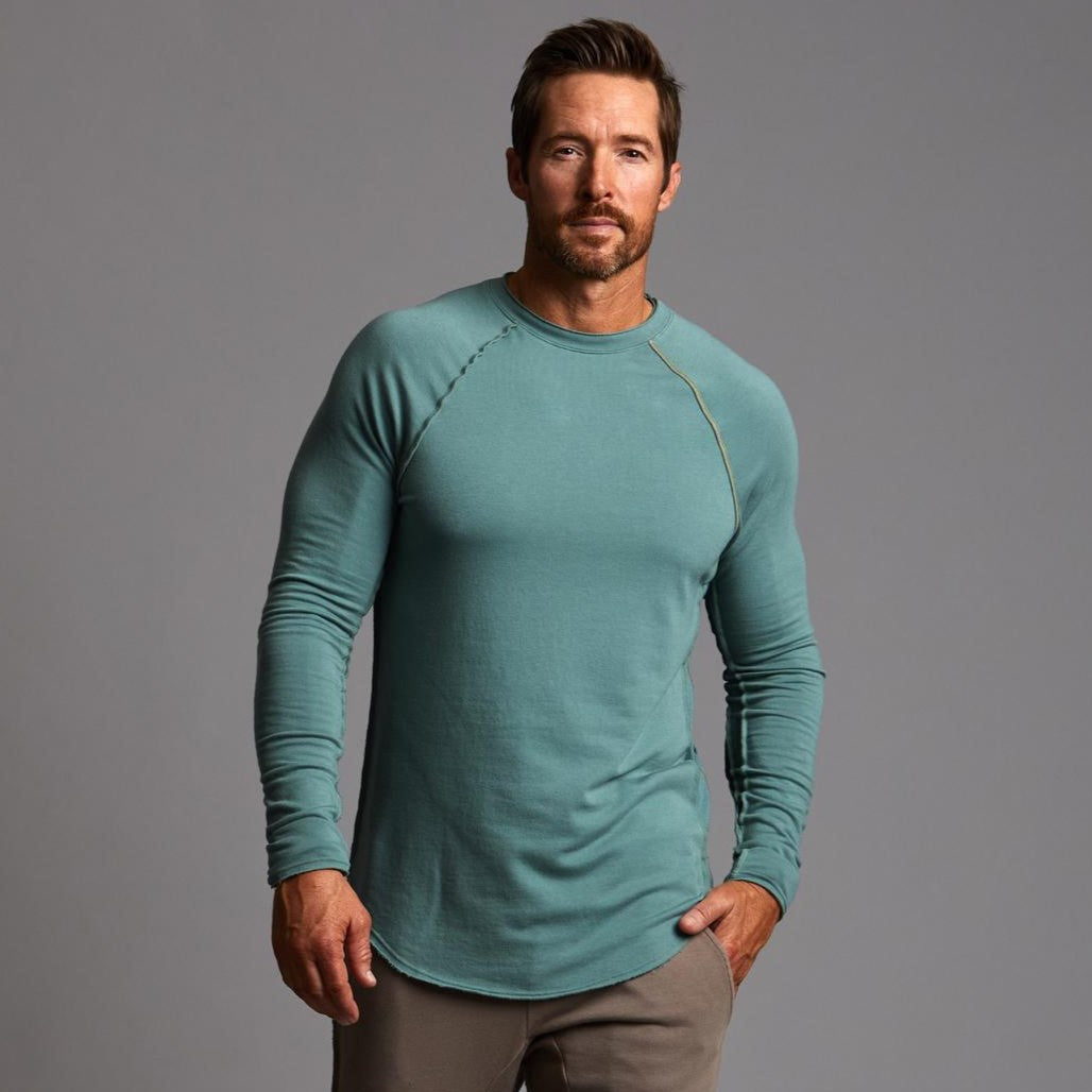 Long Sleeve Raglan | Softest & Most Comfortable Luxury Designer 