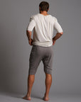 Man modeling a milano mids in deep clay