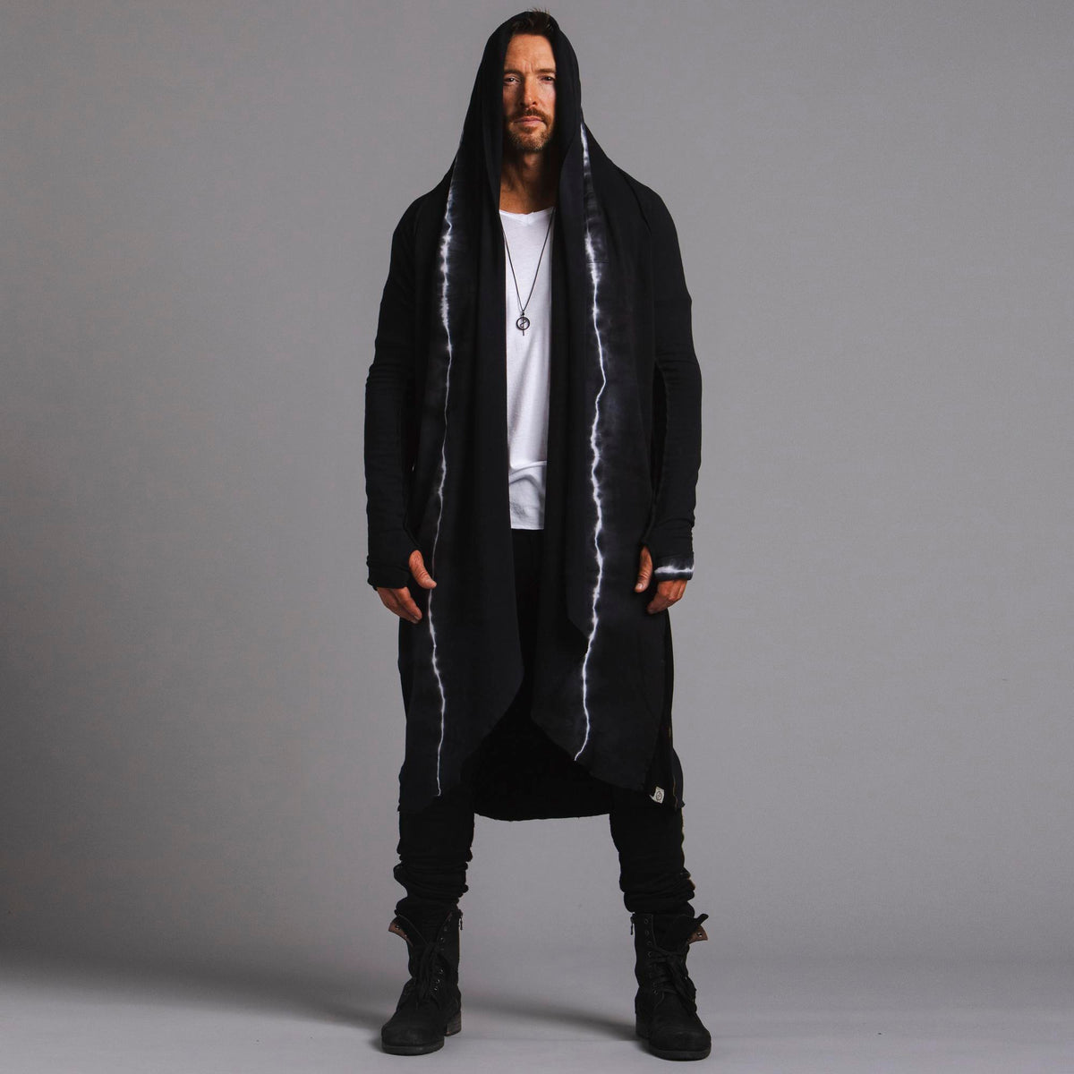 Male modeling light bolt kairos duster
