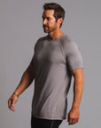 Male modeling tan ultimate tee shirt
