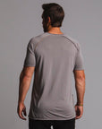 Male modeling tan ultimate tee shirt