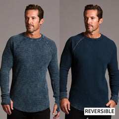 Waffle Raglan | Softest & Most Comfortable Luxury Designer Shirt
