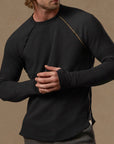 LONG SLEEVE RAGLAN / BLACK ONYX