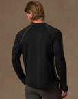 LONG SLEEVE RAGLAN / BLACK ONYX