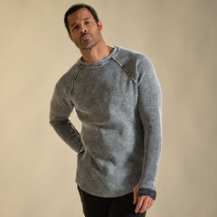Waffle Raglan | Softest & Most Comfortable Luxury Designer Shirt