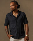 The Frame in Slate — TreeSilk shirt │ One Golden Thread