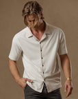 The Frame in White Stone — TreeSilk shirt │ One Golden Thread