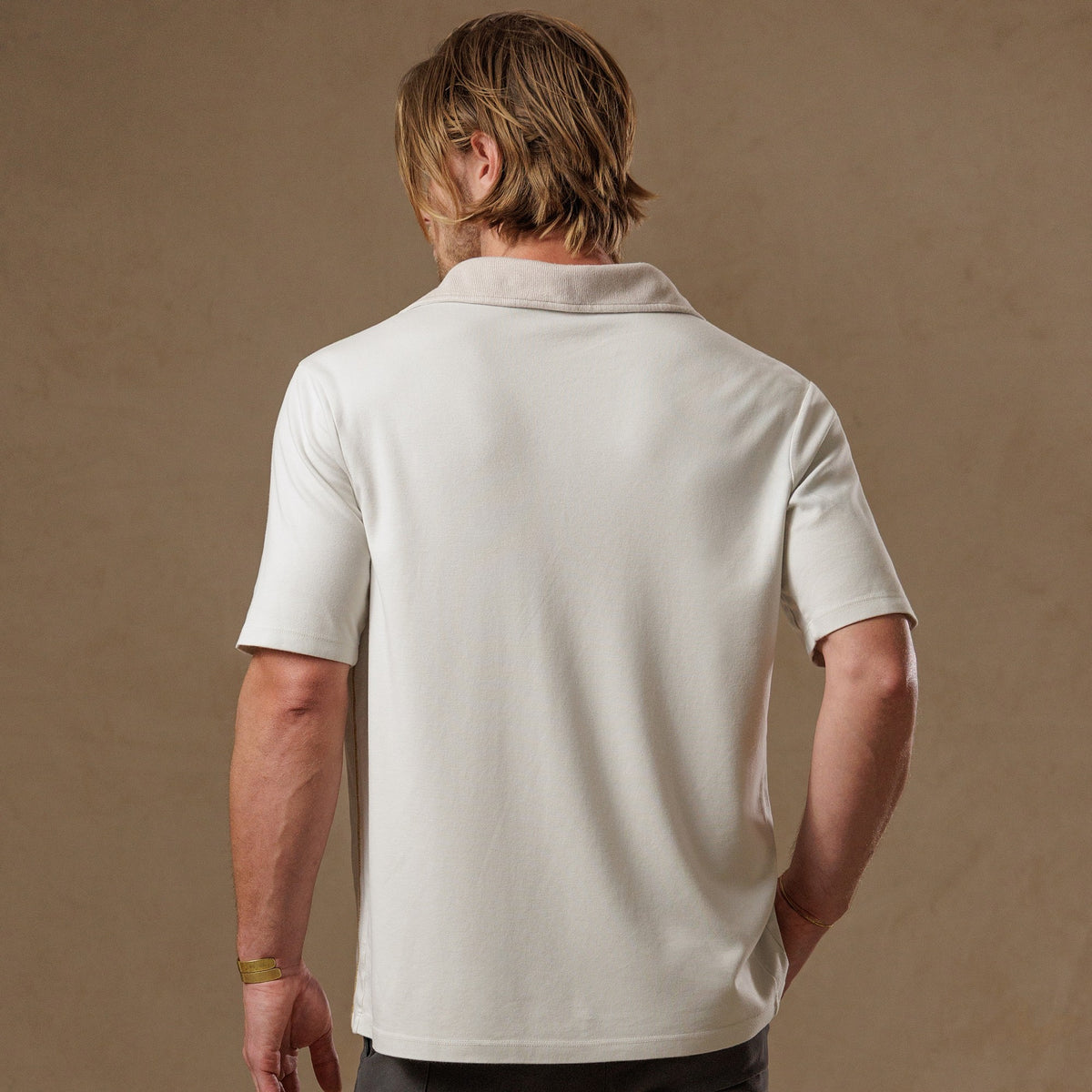 The Frame in White Stone — TreeSilk shirt — look 3 │ One Golden Thread