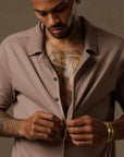 The Frame in Dope Taupe — TreeSilk shirt — look 6 │ One Golden Thread