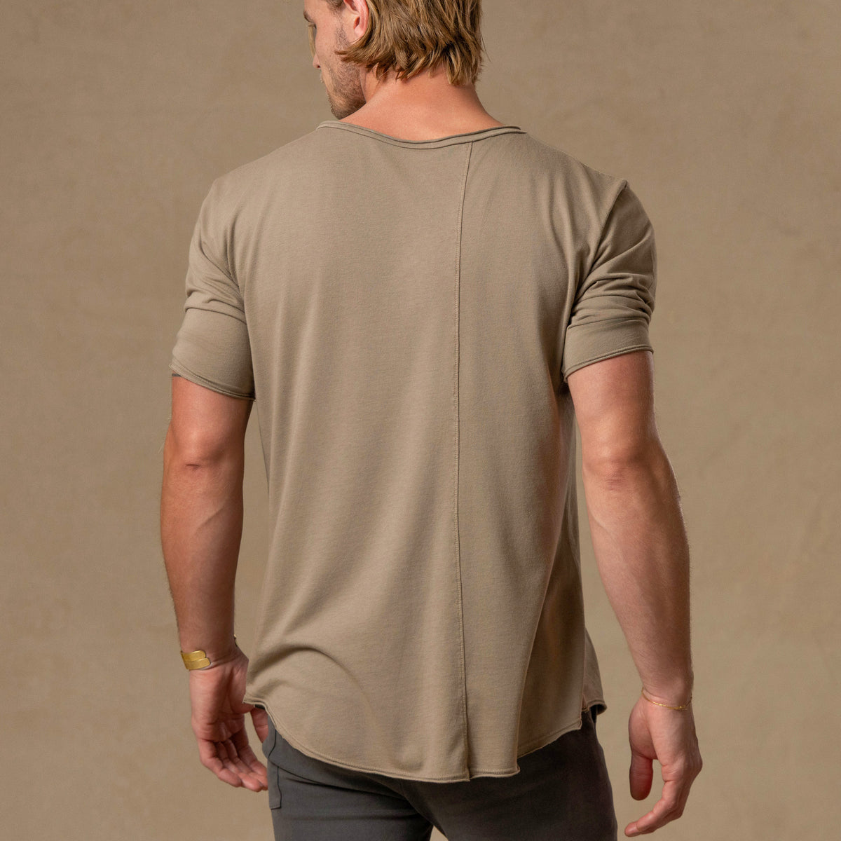 V NECK TREE SHIRT / SHROOM