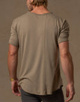 V NECK TREE SHIRT / SHROOM