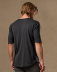 V NECK TREE SHIRT / SLATE