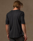 V NECK TREE SHIRT / SLATE