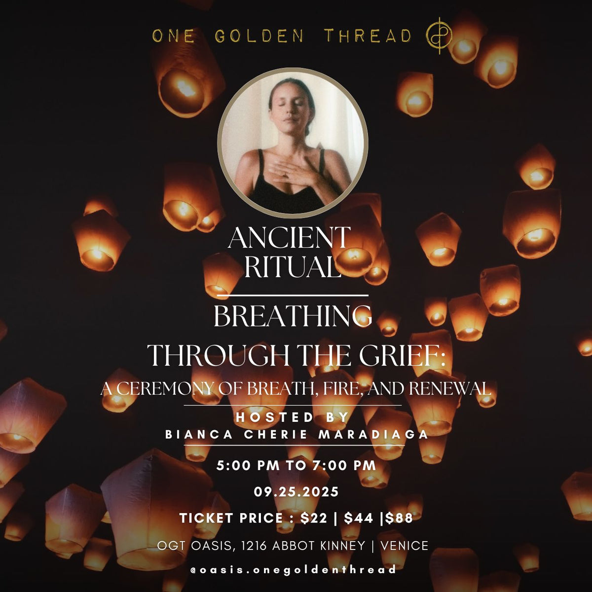 9.25.25 Breathing Through the Grief: A ceremony of breath, fire, and renewal