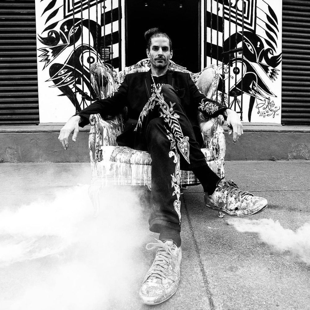 A photo of Carlito Dalceggio an artist collab with One Golden Thread