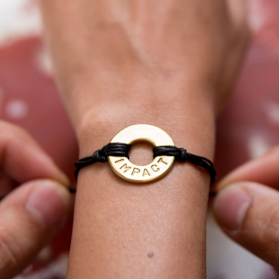 Customize MyIntent Bracelet  Engraved With Your Personal Intent Word – One  Golden Thread