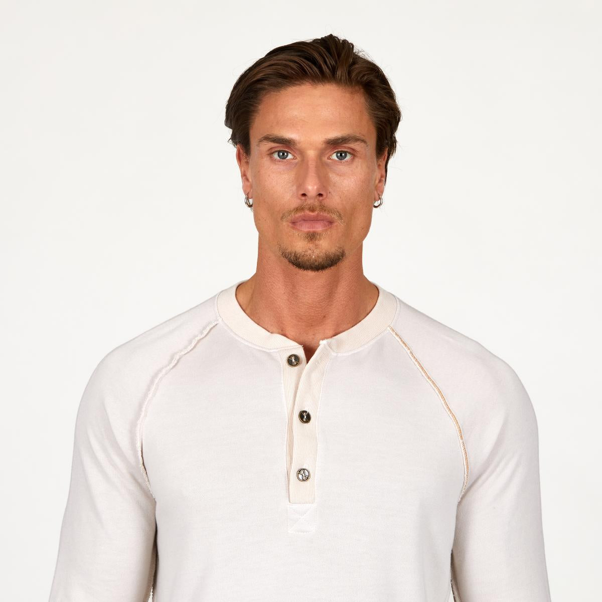 Perfectly Imperfects - Long Sleeve Henley — look 4 │ One Golden Thread