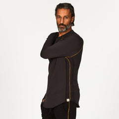 nofficialnoffice☆SPAN VELVET RAGLAN TOP Long Sleeve Raglan | Softest & Most Comfortable Luxury