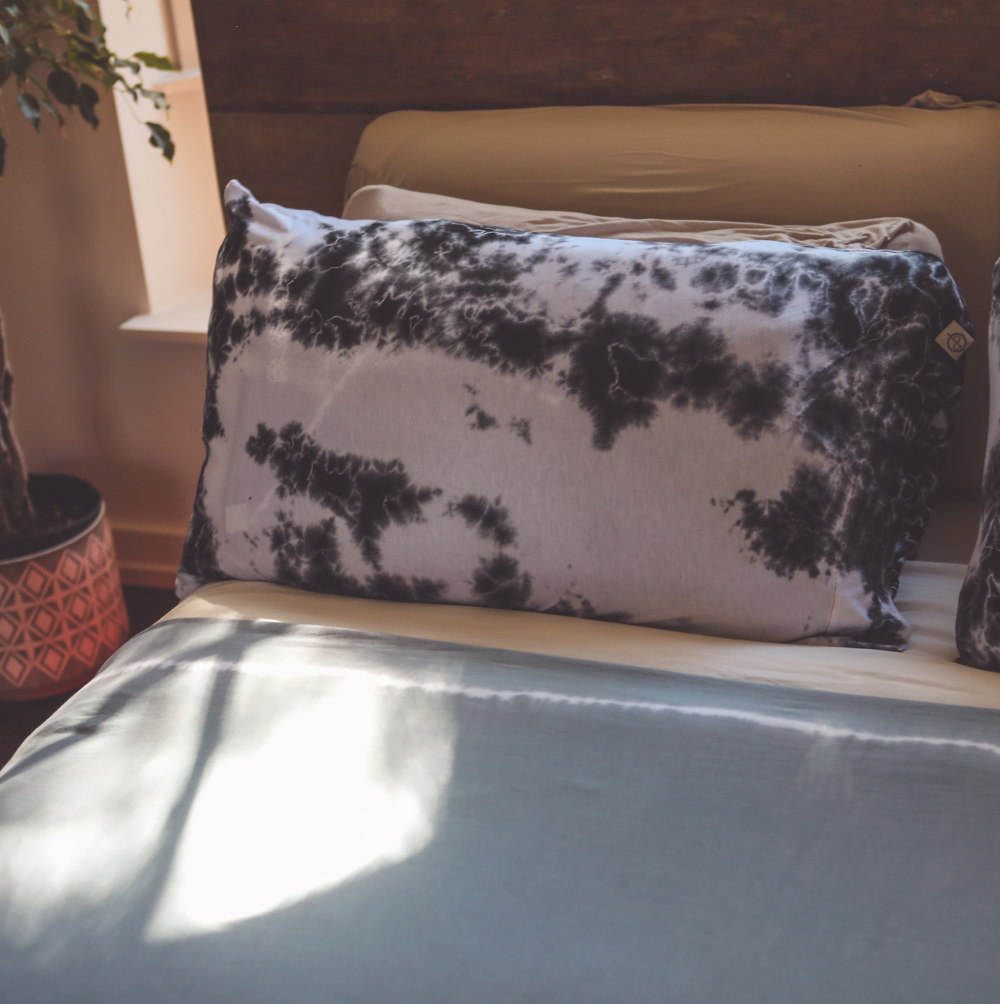 The One Golden Thread Pillow Face Set in Calico Cloud color